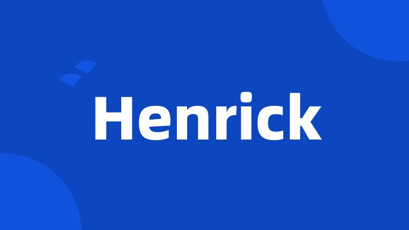 Henrick