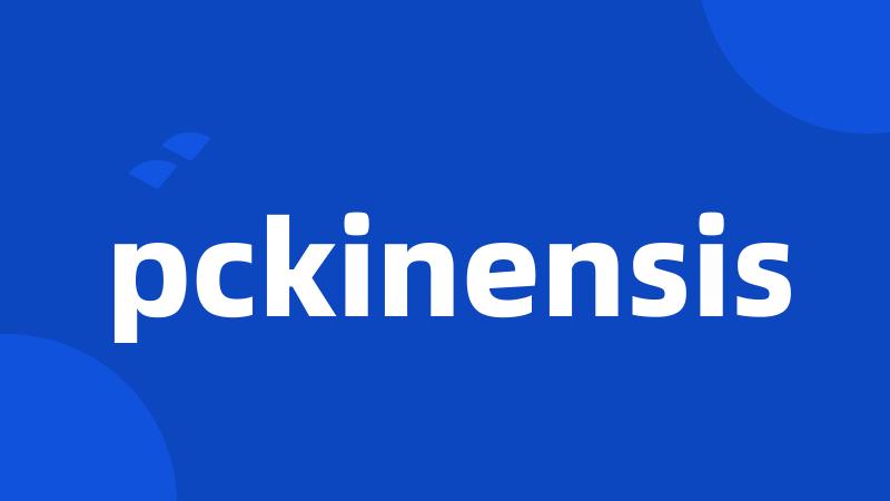 pckinensis