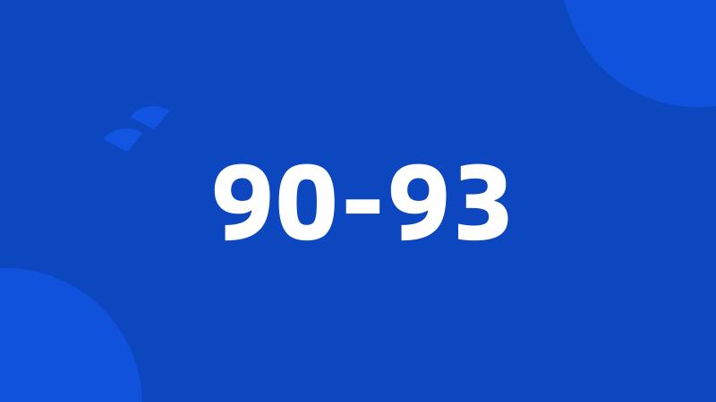 90-93