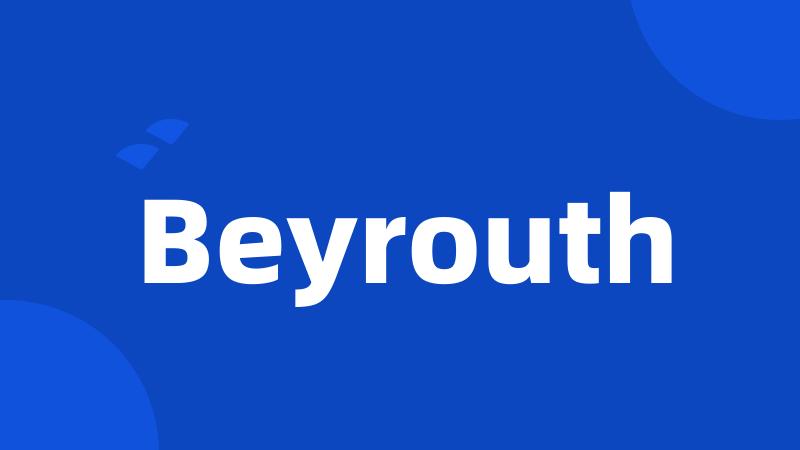 Beyrouth