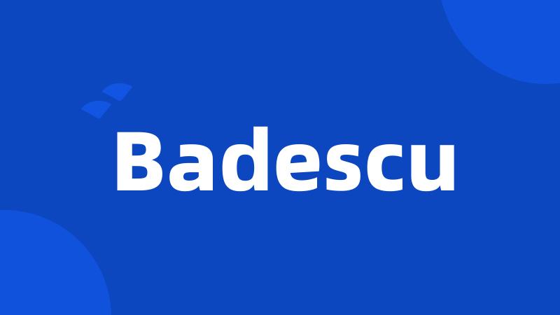 Badescu