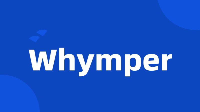 Whymper