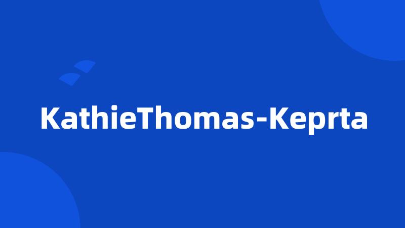 KathieThomas-Keprta