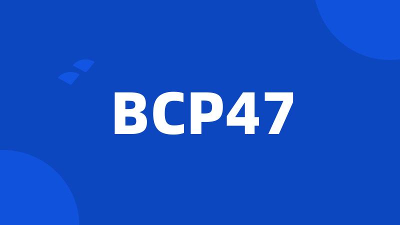 BCP47