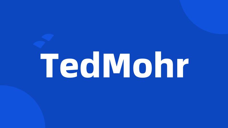 TedMohr