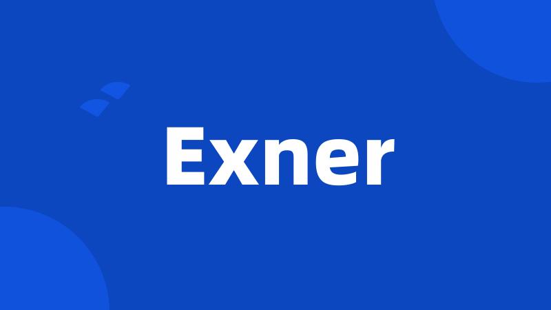 Exner