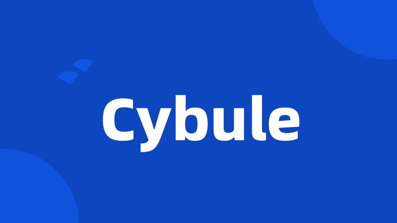 Cybule