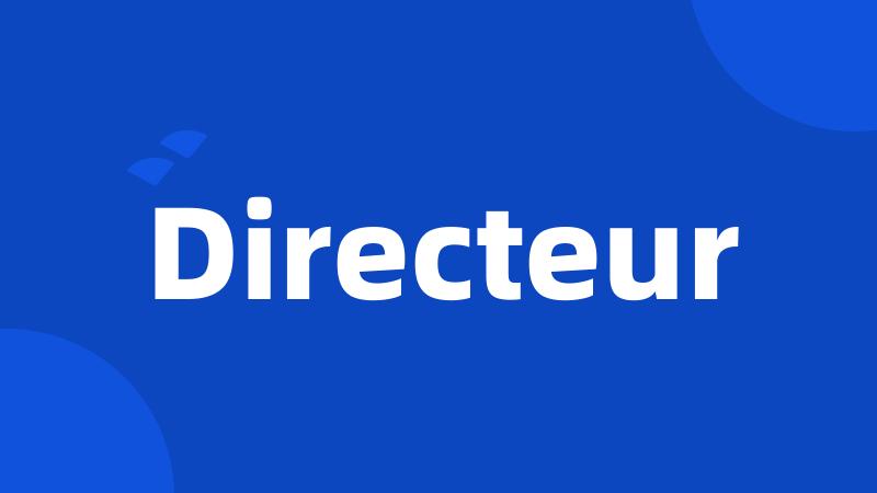 Directeur