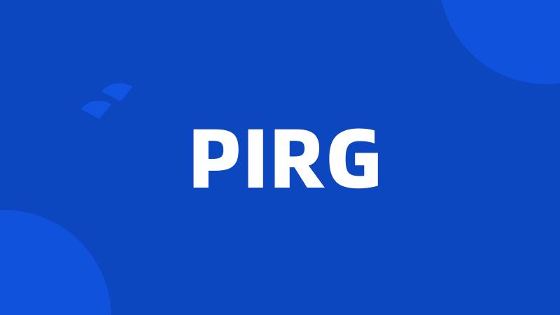 PIRG