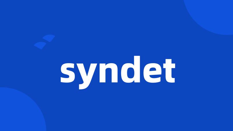 syndet