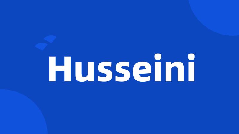 Husseini