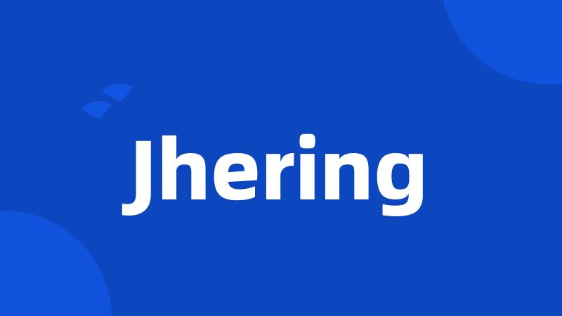 Jhering