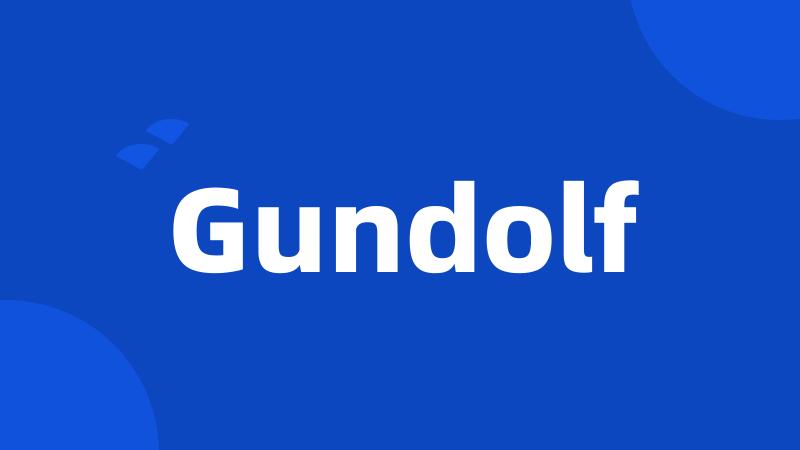 Gundolf