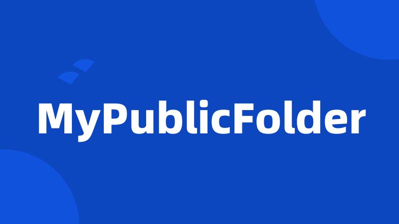 MyPublicFolder