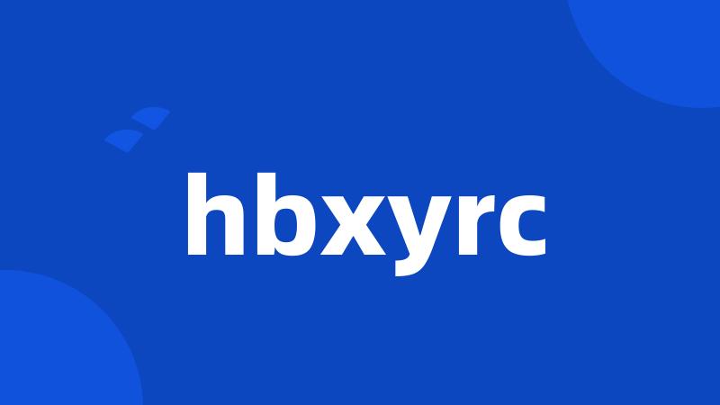 hbxyrc