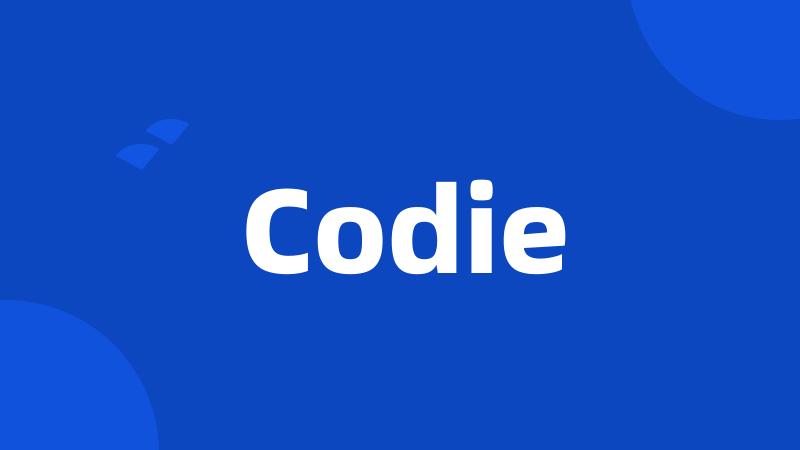 Codie