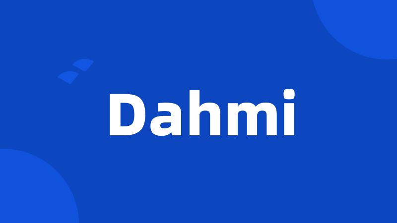 Dahmi