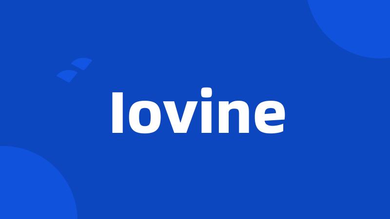 Iovine