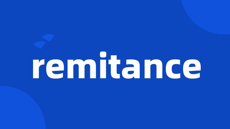 remitance