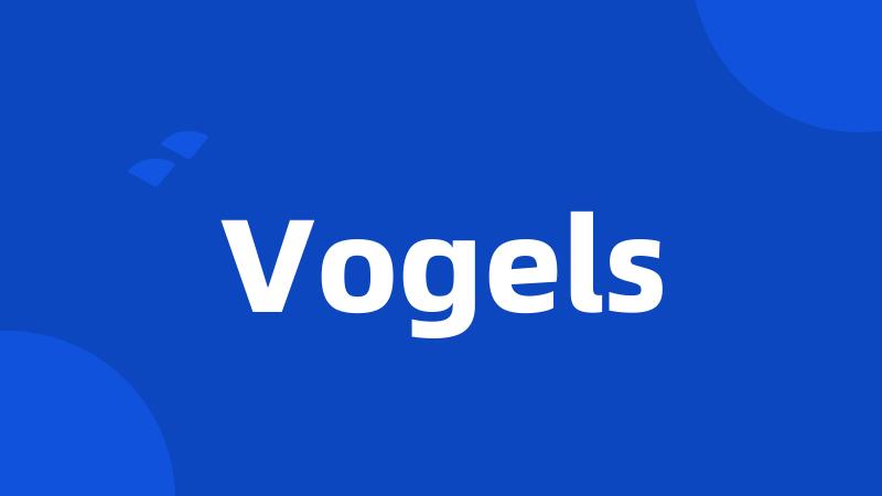 Vogels