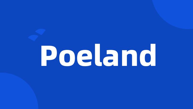 Poeland