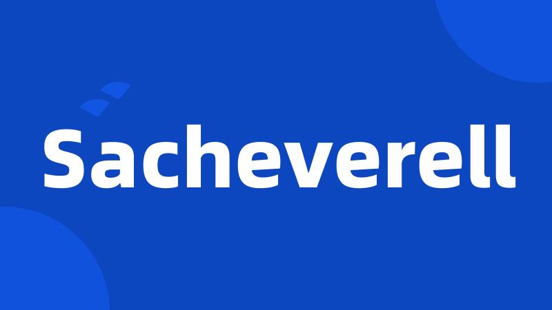 Sacheverell