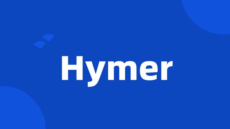 Hymer