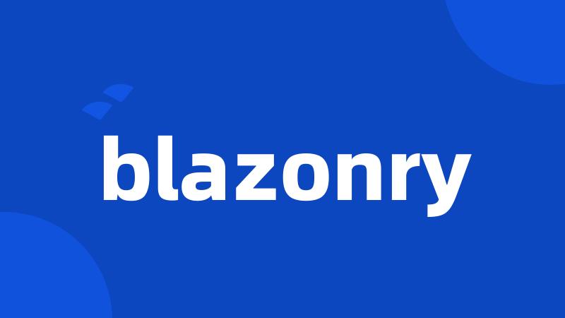 blazonry