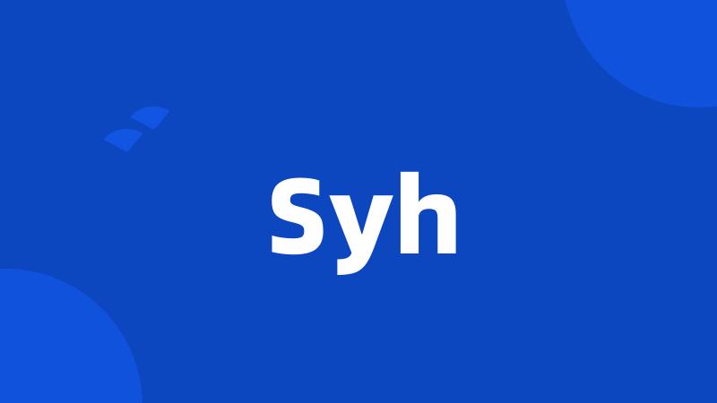 Syh