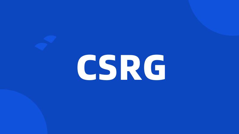 CSRG