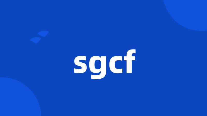 sgcf