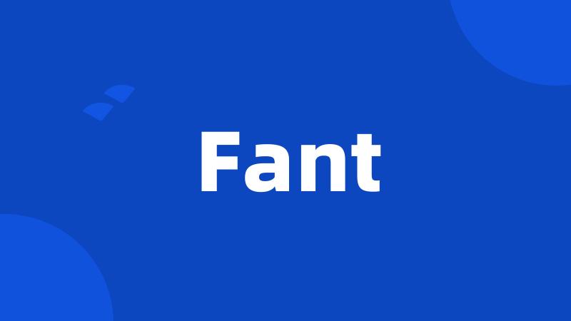 Fant