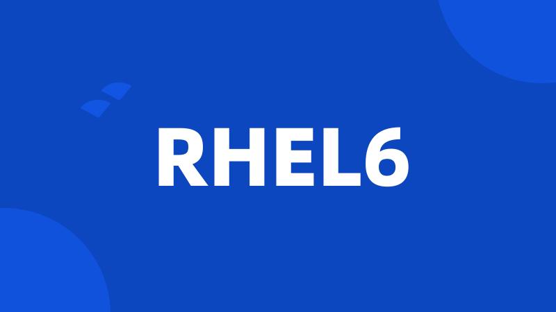 RHEL6