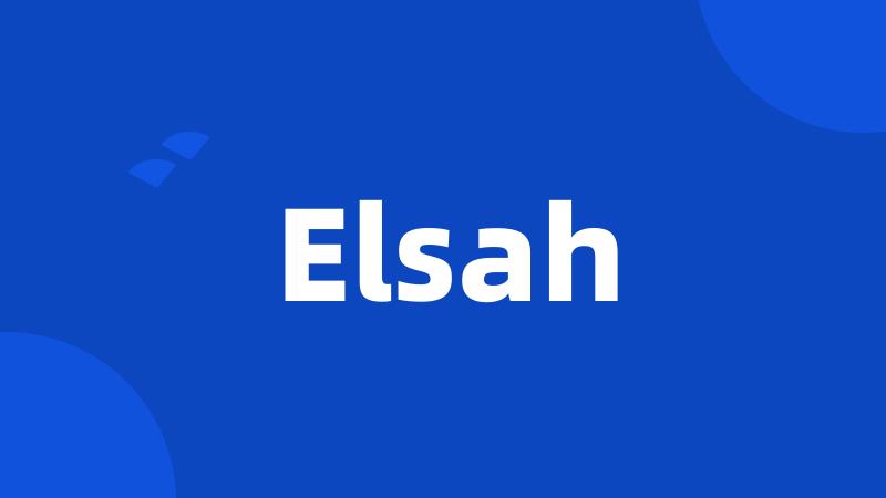 Elsah