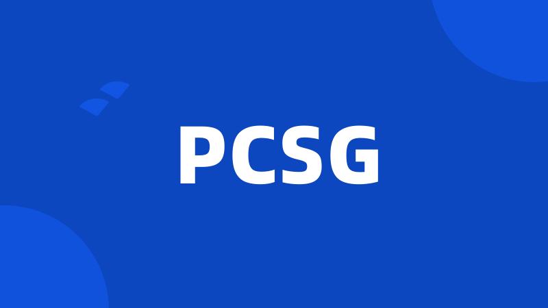 PCSG