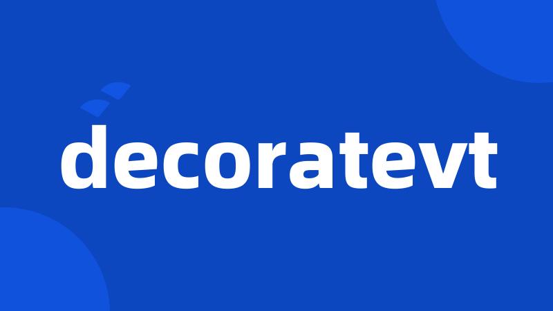 decoratevt