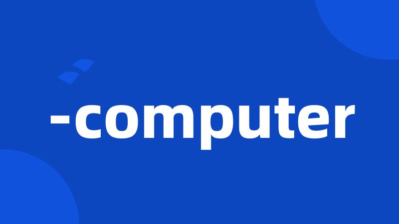 -computer