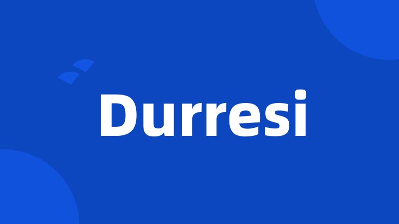 Durresi