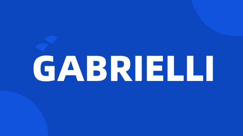 GABRIELLI