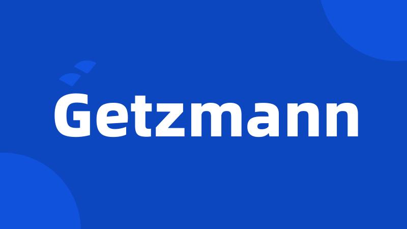 Getzmann