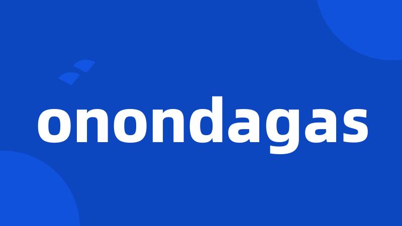 onondagas