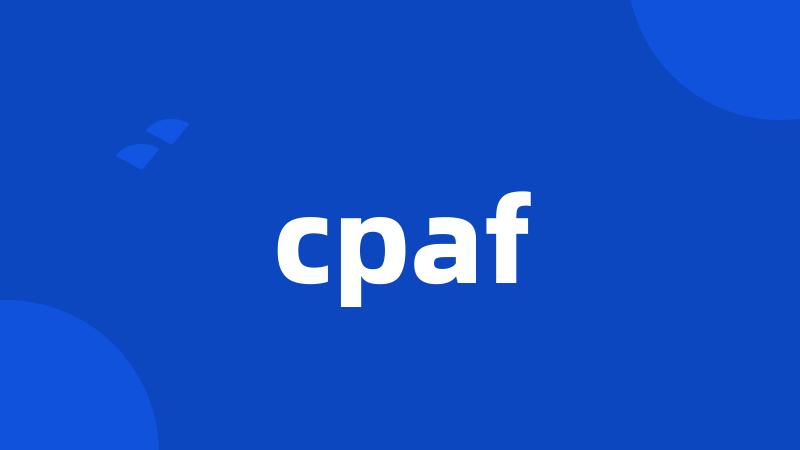 cpaf