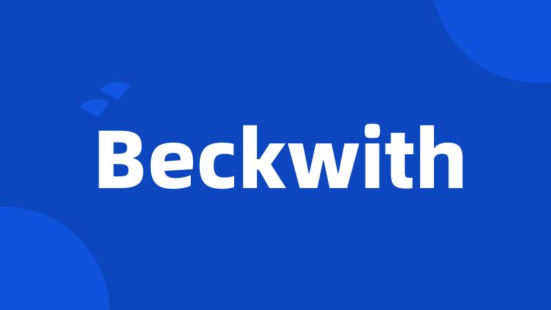 Beckwith