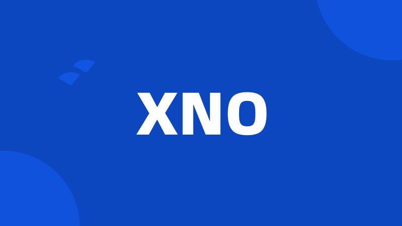 XNO