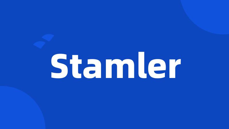 Stamler