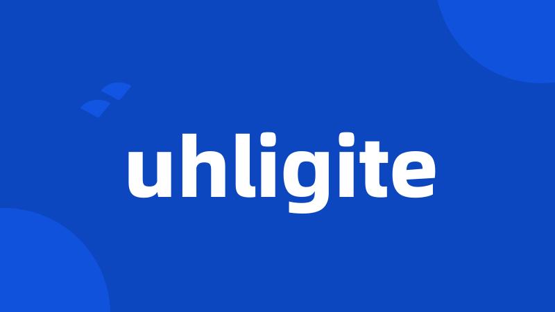 uhligite