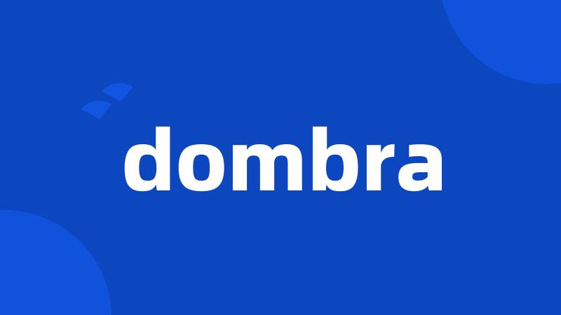 dombra