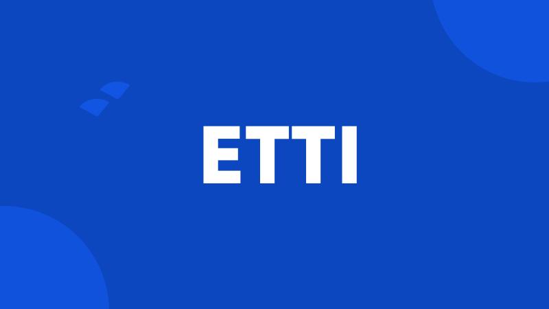 ETTI