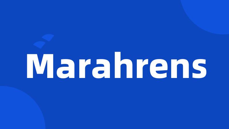 Marahrens