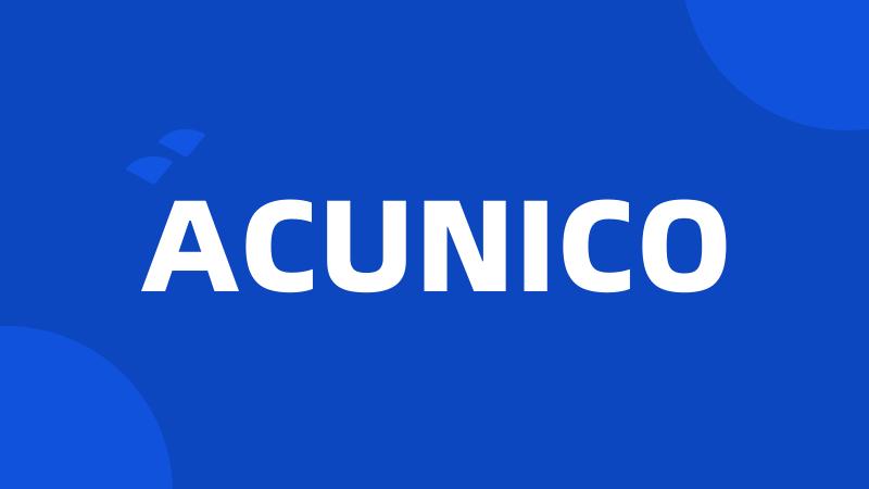 ACUNICO